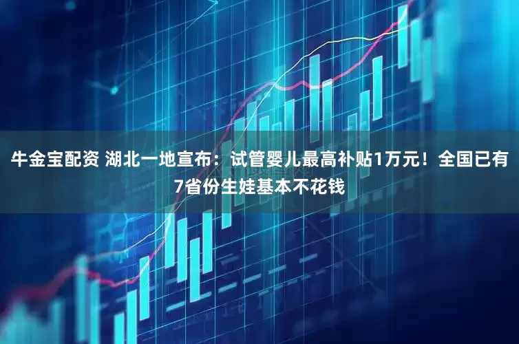 牛金宝配资 湖北一地宣布:试管婴儿最高补贴1万元!全国已有7省份生娃基本不花钱